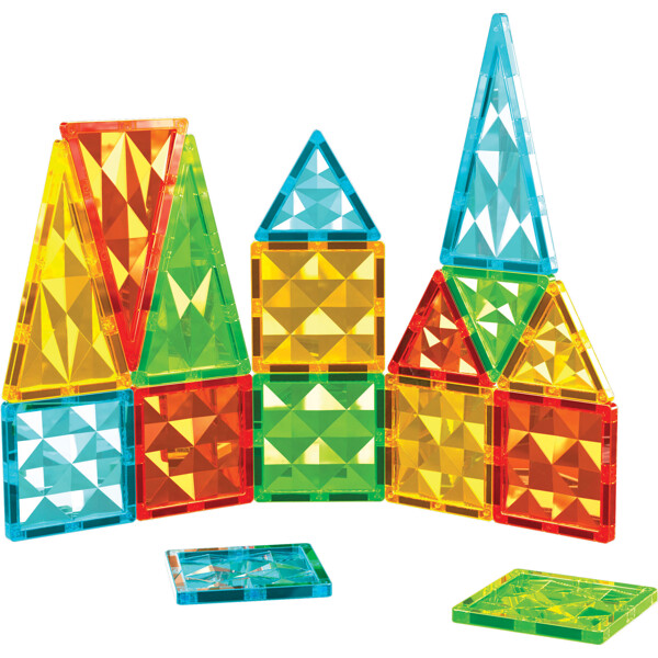 Geomag Magnetic Tiles Gems 16 Delar (Bild 2 av 6)