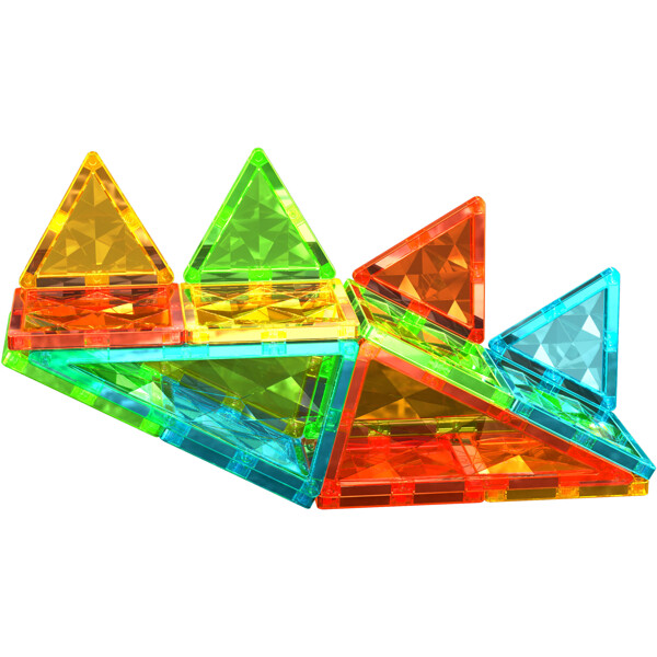 Geomag Magnetic Tiles Gems 16 Delar (Bild 5 av 6)