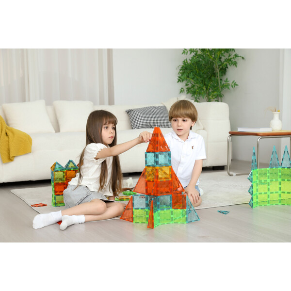 Geomag Magnetic Tiles Gems 16 Delar (Bild 6 av 6)