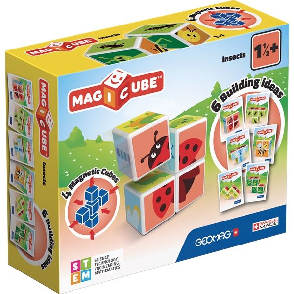 Geomag Magicube Insekter (Bild 1 av 4)