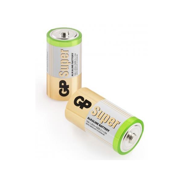 GP Batteries Size C, LR14, 1.5V, 2-pack (Bild 2 av 3)