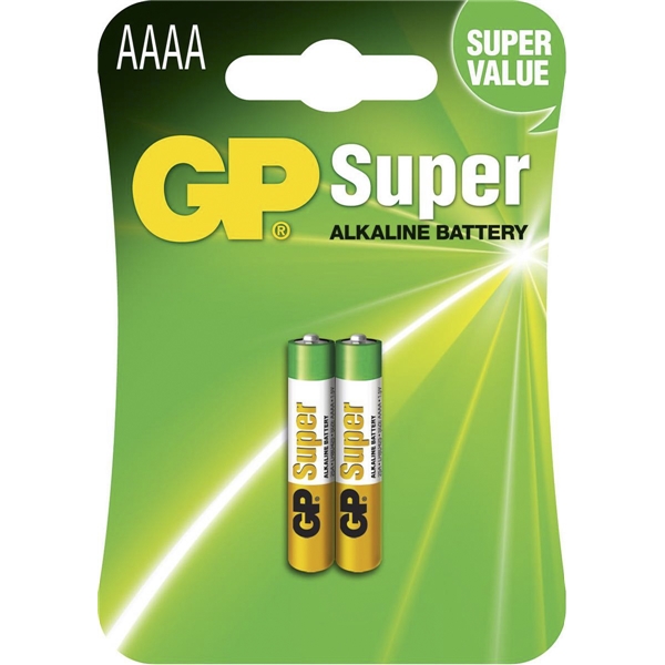 GP Alkaline Battery AAAA, 2-pack (Bild 1 av 2)