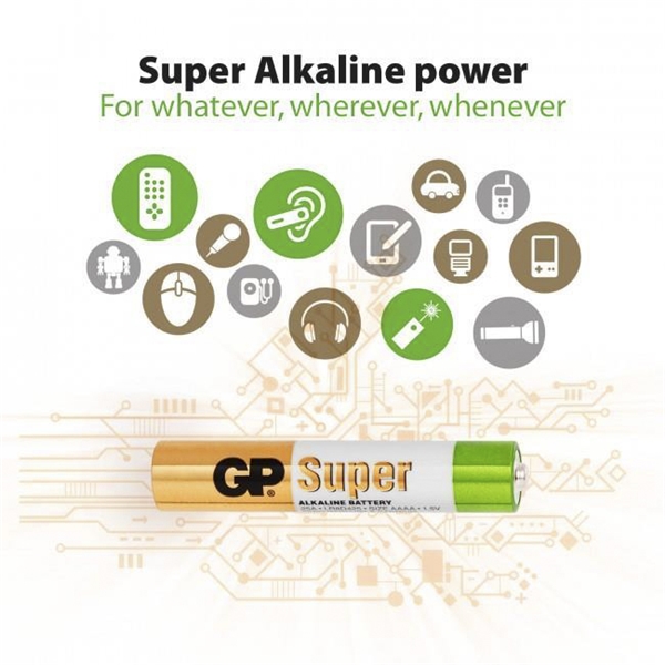 GP Alkaline Battery AAAA, 2-pack (Bild 2 av 2)