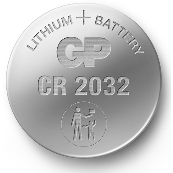 GP Batteri CR2032, 4-pack (Bild 2 av 2)
