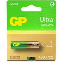 GP Batteries AA, 1.5V, 4-pack
