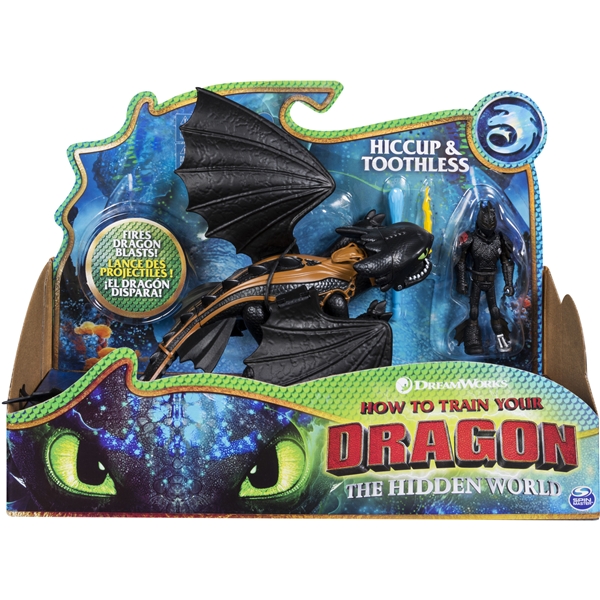 Dragons Hiccup & Toothless (Bild 1 av 2)