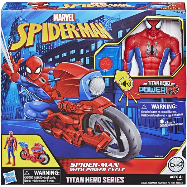 Spider-Man Titan Hero Series Power Cycle (Bild 1 av 2)