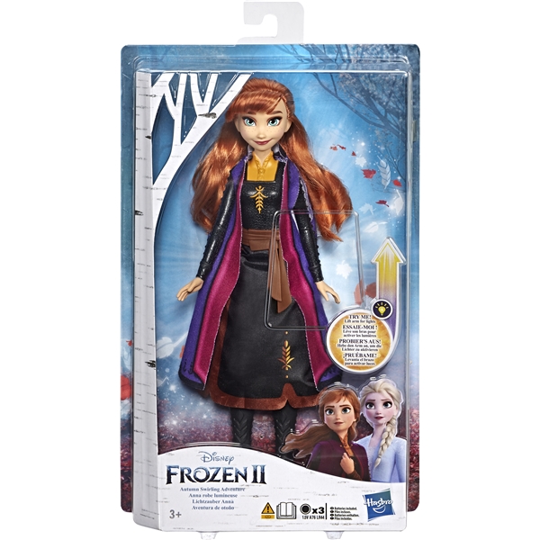 Disney Frozen 2 Light Up Fashion Doll Anna (Bild 1 av 4)