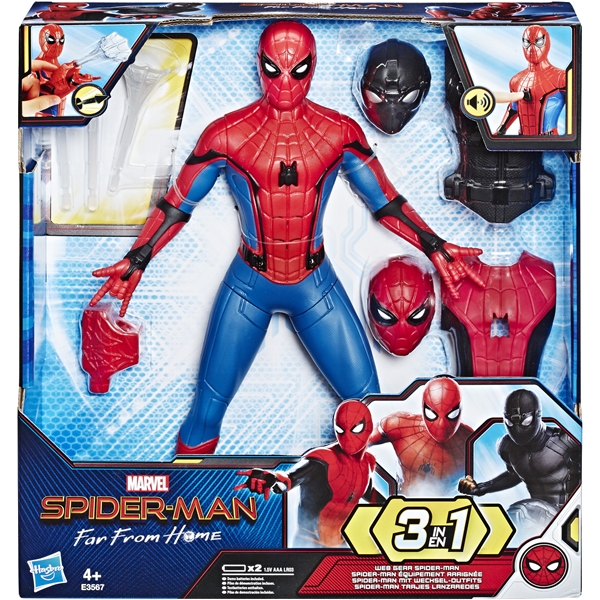 Spider-Man Movie Web Gear 3-in-1 Figure (Bild 1 av 2)