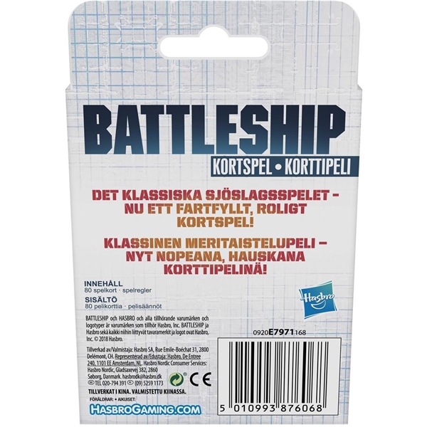 Classic Card Game Battleship (SE/FI) (Bild 3 av 3)