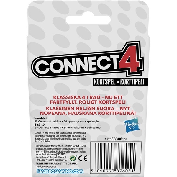 Classic Card Game Connect 4 (SE/FI) (Bild 3 av 3)