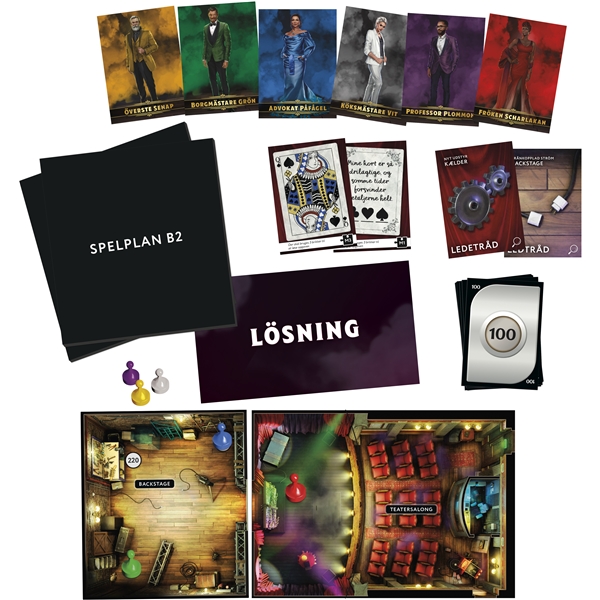 Cluedo Escape The Illusionists Club (SE) (Bild 2 av 3)