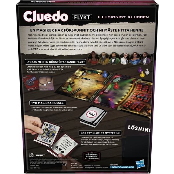 Cluedo Escape The Illusionists Club (SE) (Bild 3 av 3)