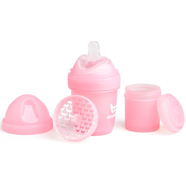 Herobility Baby Bottle 140 ml Pink
