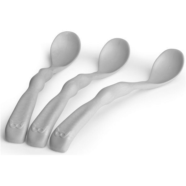 Herobility Eco Feeding Spoon 3-p Mist Grey