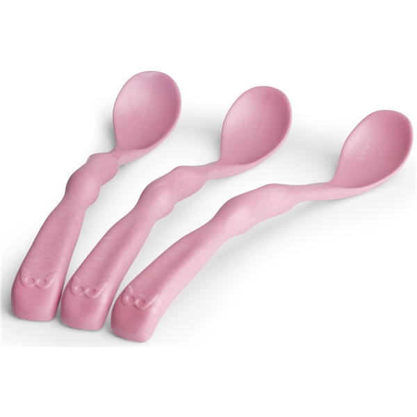 Herobility Eco Feeding Spoon 3-p Pink