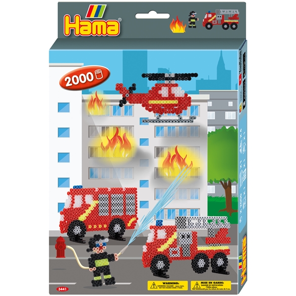 Hama Midi Fire Fighters 2000 st (Bild 1 av 2)