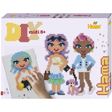 Hama Midi Gift Box Fashion Girls 4000 st