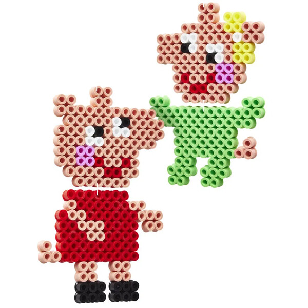 Hama Maxi Box Peppa Pig & Evie 900 st (Bild 2 av 2)