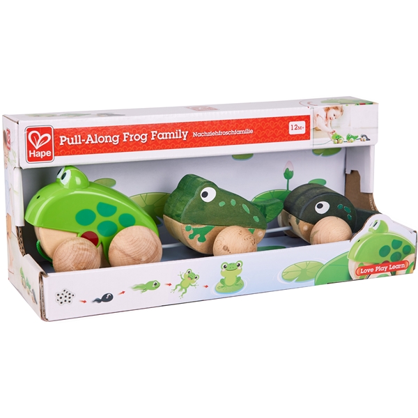 Hape Pull Along Frog Family (Bild 6 av 6)