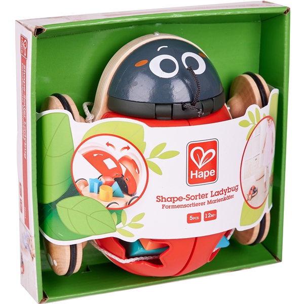 Hape Shape Sorter Ladybug (Bild 7 av 7)