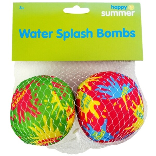 Happy Summer Water Splash Bombs 2-Pack