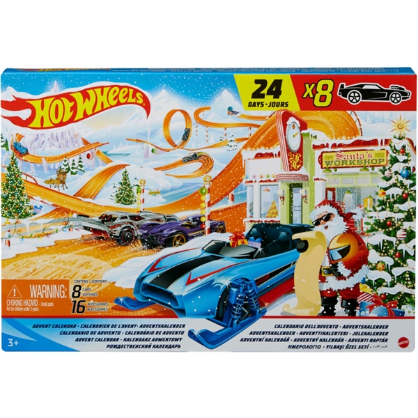 Hot Wheels Adventskalender (Bild 1 av 2)