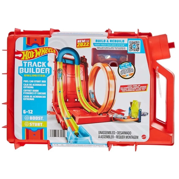 Hot Wheels Track Builder Fuel Can Stunt Box (Bild 1 av 5)