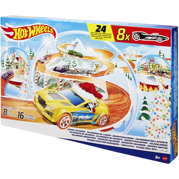 Hot Wheels Basics Advent Calendar 2024 (Bild 1 av 4)