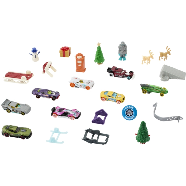 Hot Wheels Basics Advent Calendar 2024 (Bild 3 av 4)