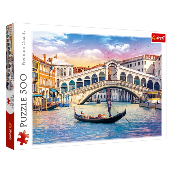 Pussel 500 Bitar Bridge Venice