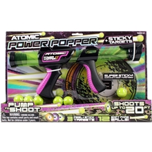 Atomic Power Poppers 12x Shots & Sticky Target