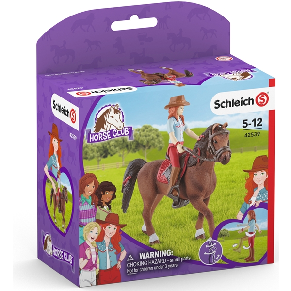 Schleich 42539 Horse Club Hannah & Cayenne (Bild 4 av 4)