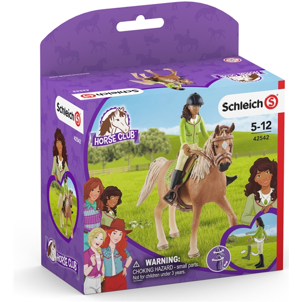 Schleich 42542 Horse Club Sarah & Mystery (Bild 4 av 4)