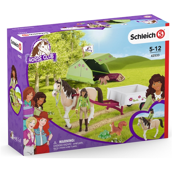 Schleich 42533 Horse Club Sarah's Camping (Bild 5 av 5)