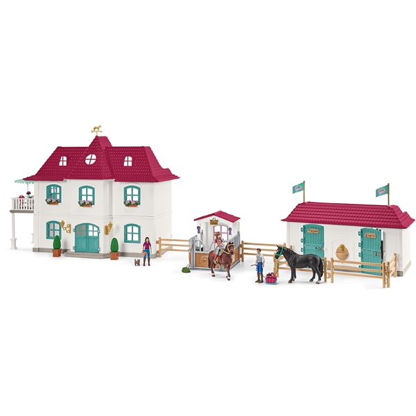 Schleich 42551 Lakeside Country House and Stable (Bild 2 av 8)
