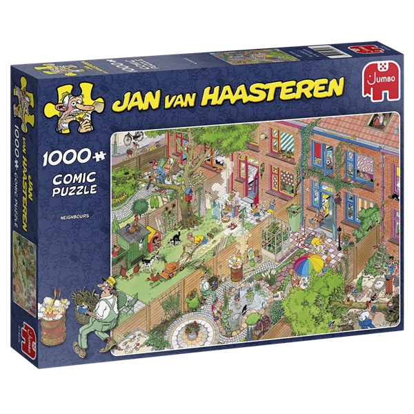 Pussel 1000 Bitar Neighbours Jan Van Haasteren 1000 bitar Jan Van