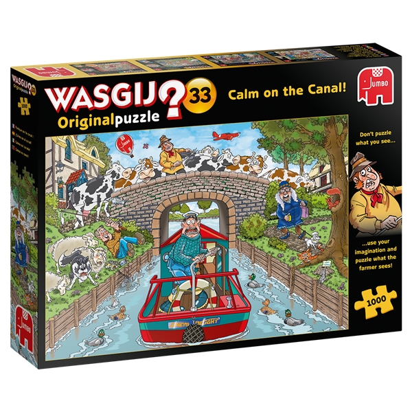 Wasgij Original 33 Calm On The Canal