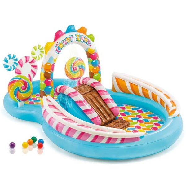 INTEX Lekpool Candy Zone Play Center (Bild 1 av 3)