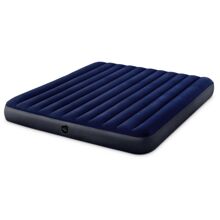 Intex Klassisk Downy Luftmadrass 183x203x25 cm