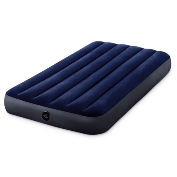 Intex Klassisk Downy Luftmadrass 99x191x25 cm (Bild 1 av 4)