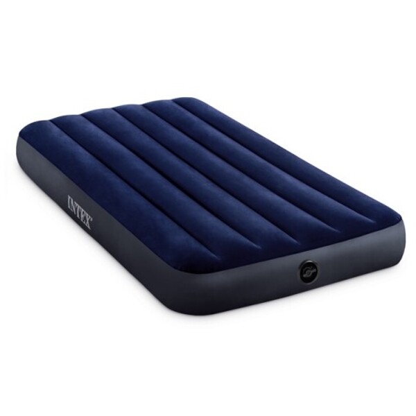 Intex Klassisk Downy Luftmadrass 99x191x25 cm (Bild 3 av 4)