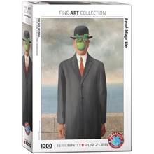 Pussel 1000 Bitar Son of Man by Rene Magritte