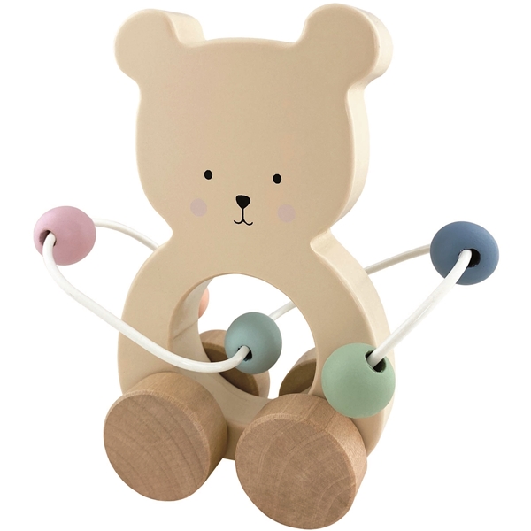JaBaDaBaDo Rulldjur Teddy med Kulram (Bild 1 av 2)