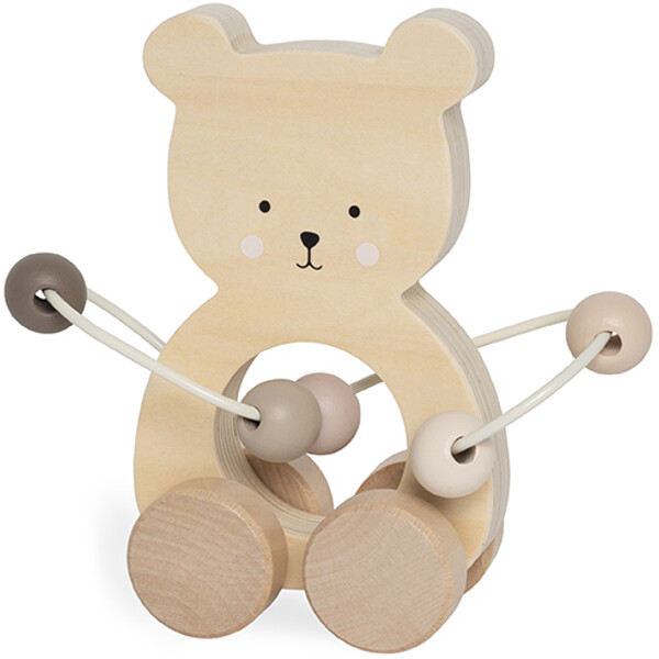 Jabadabado Rulldjur Teddy Kulram Natur (Bild 1 av 4)