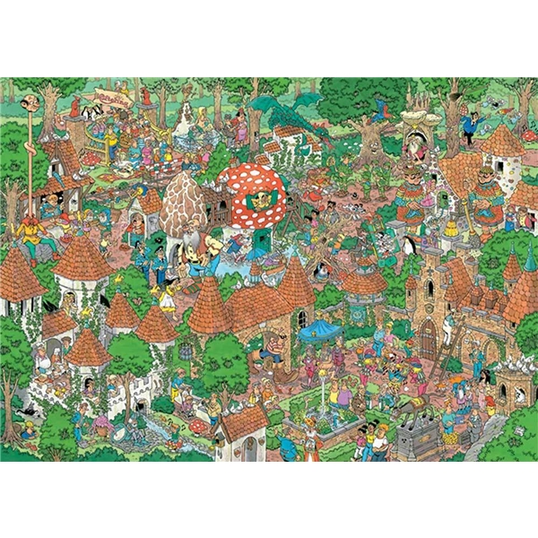 Pussel 1000 Bitar - Fairytale Forest (Bild 2 av 2)