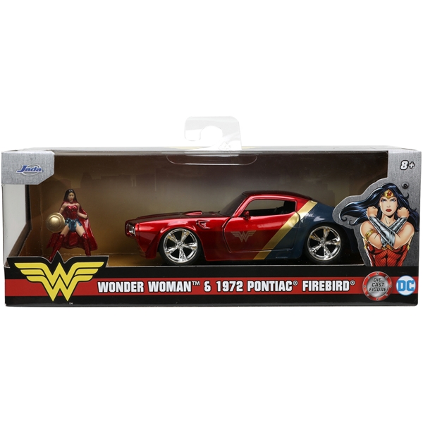 DC Comics Wonder Woman 1972 Pontiac Firebird 1:32 (Bild 3 av 3)