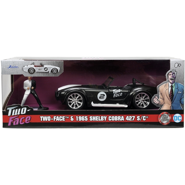 DC Comics Two Face med 1965 Shelby Cobra 427 1:32 (Bild 5 av 5)