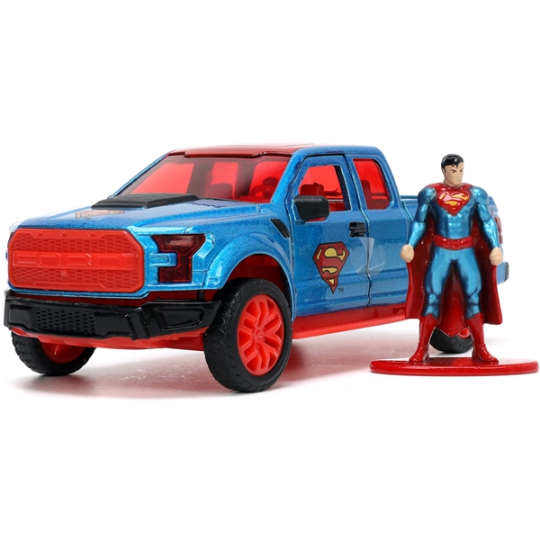 DC Comics Superman med 2018 Ford F 150 Raptor 1:32 (Bild 1 av 4)