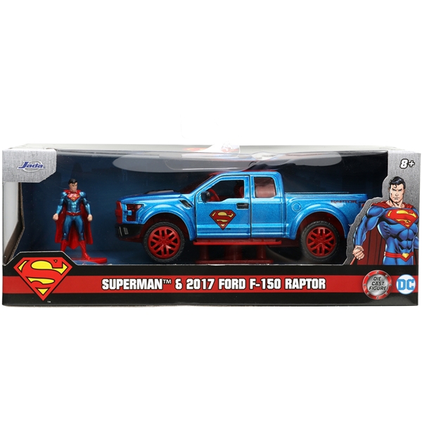 DC Comics Superman med 2018 Ford F 150 Raptor 1:32 (Bild 4 av 4)